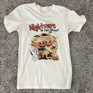 Disney Cream Halloween Tee - Short Sleeve